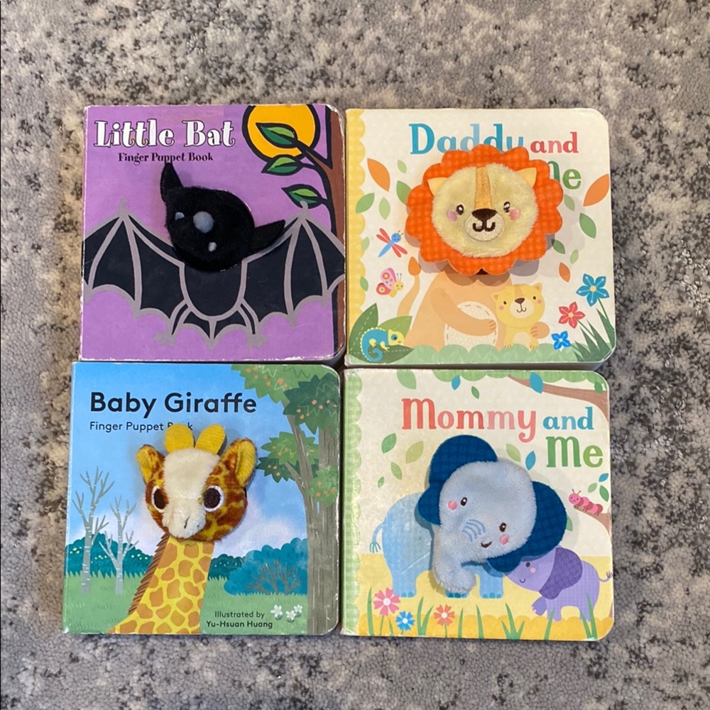 Finger Puppet Board Book bundle